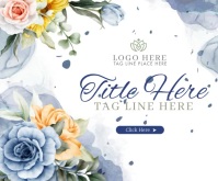 Spring Medium Rectangle template