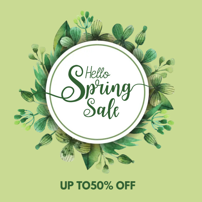 Spring Template | PosterMyWall
