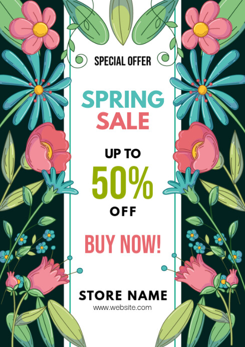 spring Template | PosterMyWall