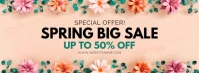 spring Facebook 封面图片 template