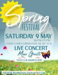 SPRING Volantino (US Letter) template