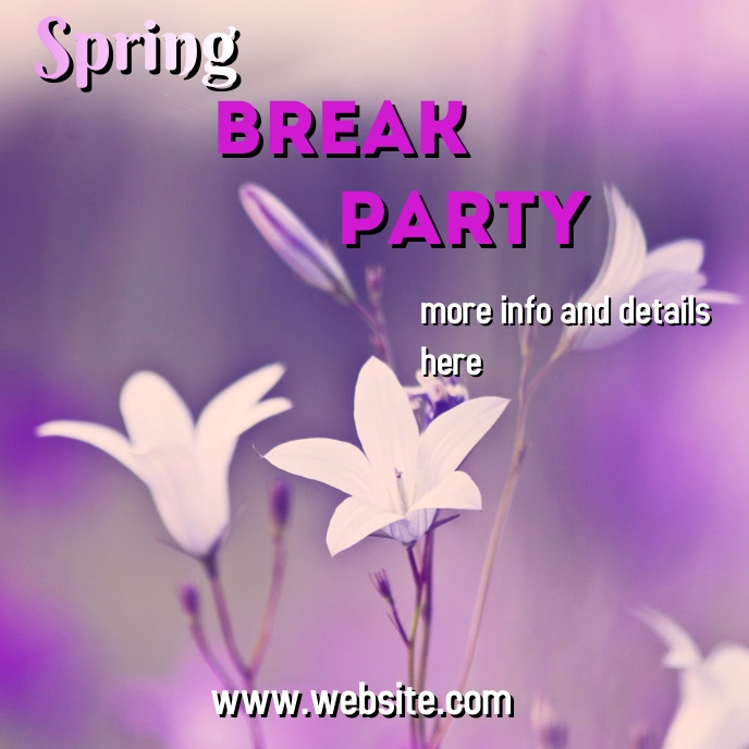 Album Covers Spring spring Template | PosterMyWall