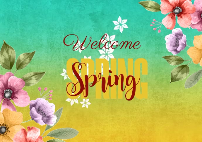 Spring Template | PosterMyWall