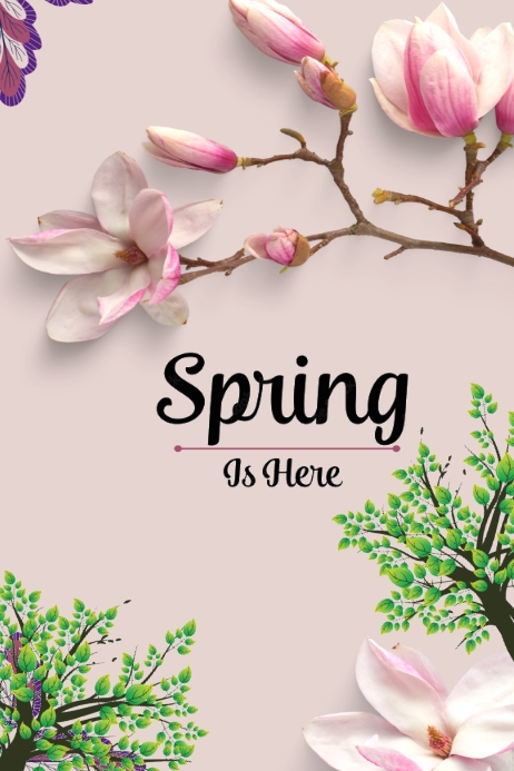 SPRING Template | PosterMyWall
