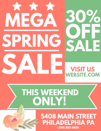 Spring Retail Sale Spring sale Template | PosterMyWall