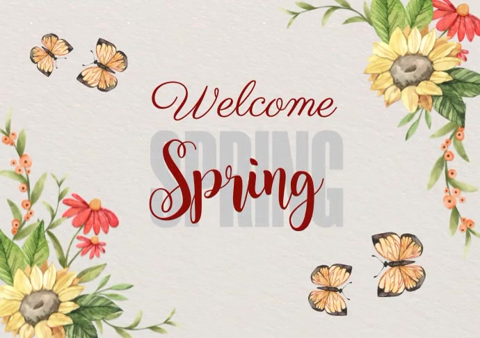 Spring Template | PosterMyWall