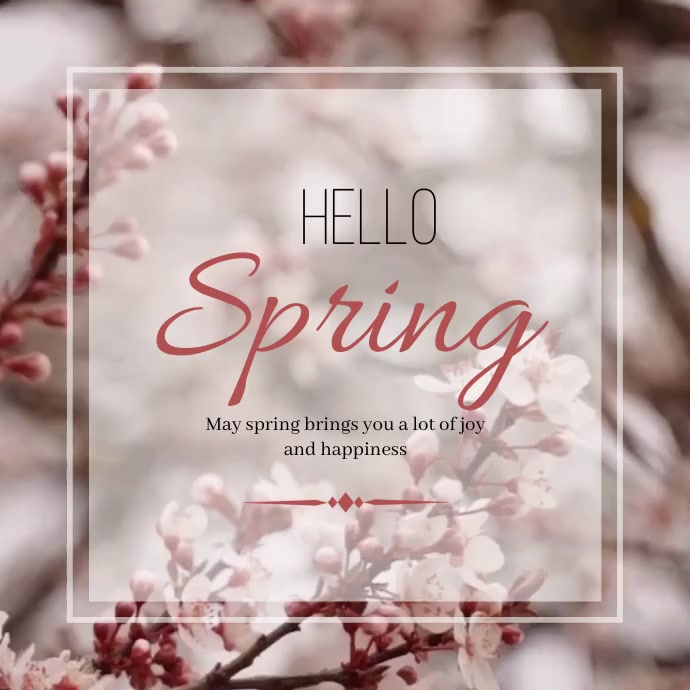 Spring Template | PosterMyWall