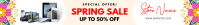 spring Etsy Banner template