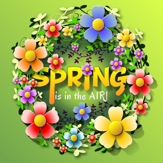 Spring Template | PosterMyWall