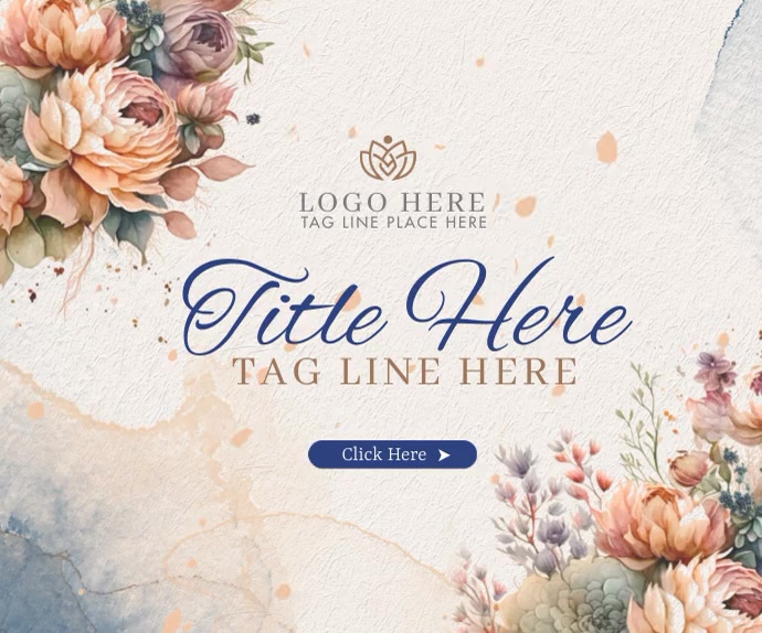 Spring Medium Rectangle template