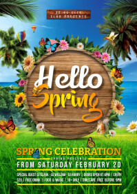 SPRING EVENT POSTER Template | PosterMyWall