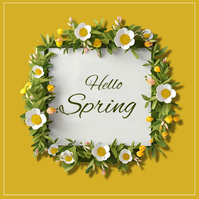 spring Template | PosterMyWall