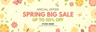 spring Tajuk Twitter template