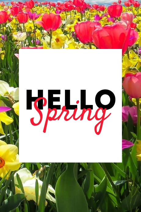 SPRING Template | PosterMyWall