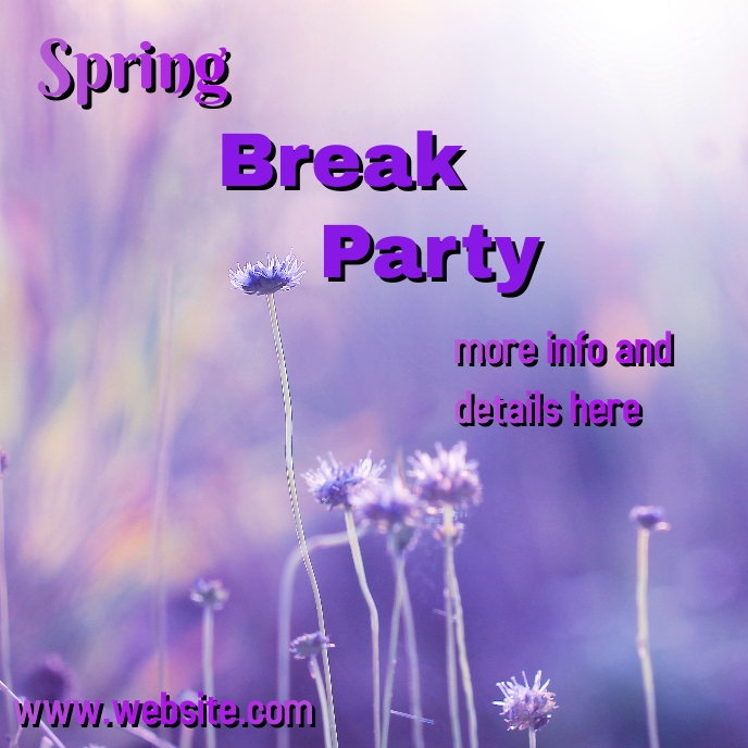 Album Covers Spring spring Template | PosterMyWall