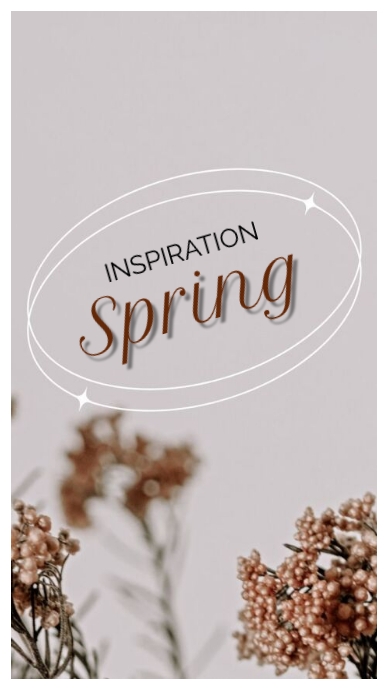 Creating A Spring Indesign Spark spring Template | PosterMyWall