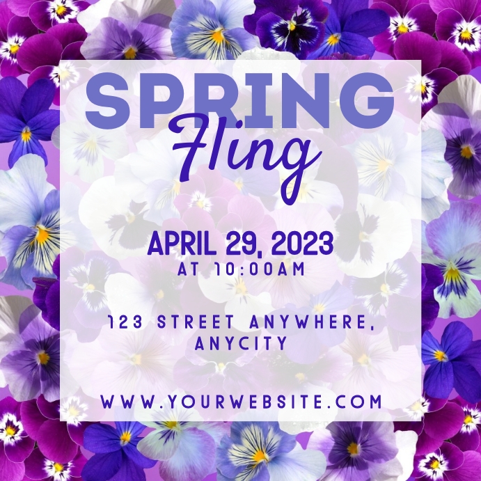 SPRING Template | PosterMyWall