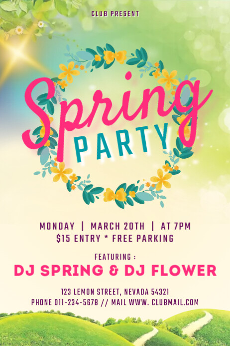 spring Template | PosterMyWall