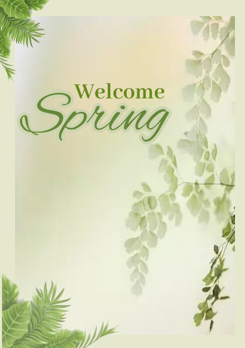 Spring Template | PosterMyWall
