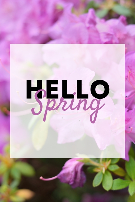 Spring Emplate SPRING Template | PosterMyWall