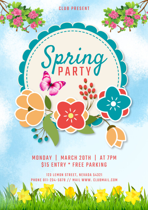 spring Template | PosterMyWall