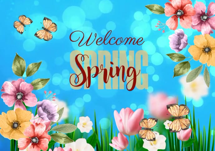 Spring Template | PosterMyWall