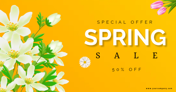 Plantilla de Spring Sale Promotion | PosterMyWall