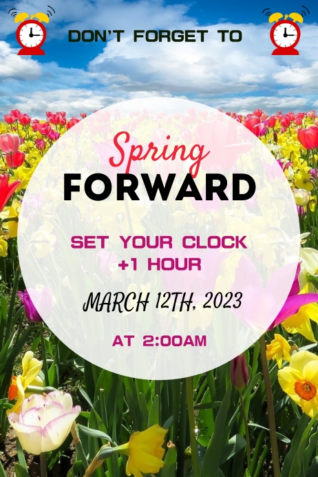 Spring Block Poster SPRING Template | PosterMyWall