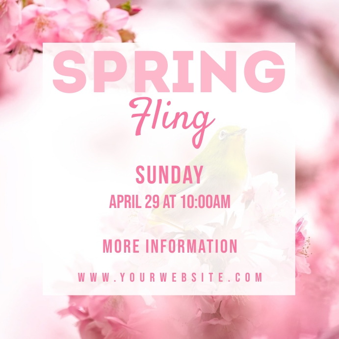 SPRING Template | PosterMyWall