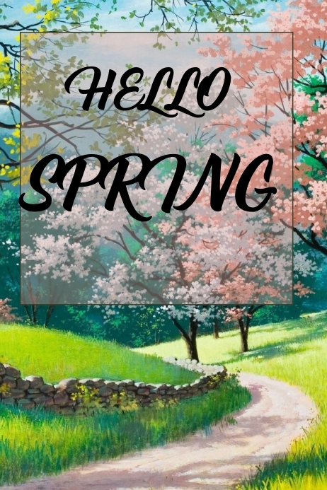 Plantilla de Spring | PosterMyWall