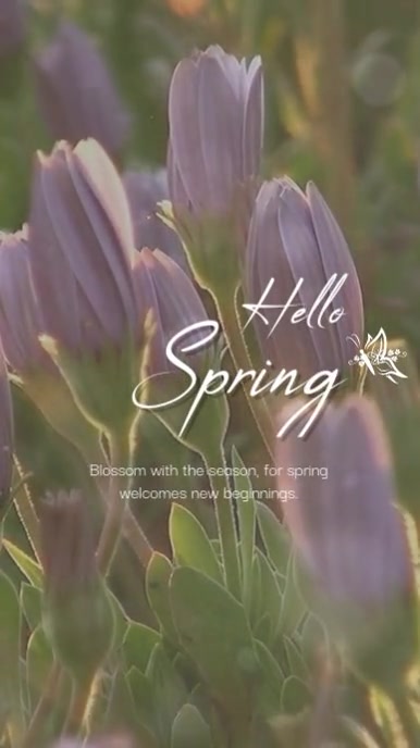 Creating A Spring Indesign Spark spring Template | PosterMyWall