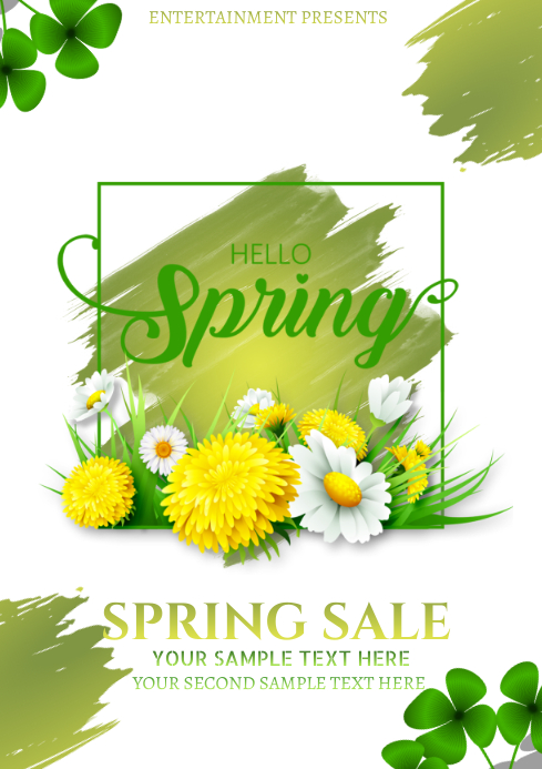 SPRING Template | PosterMyWall