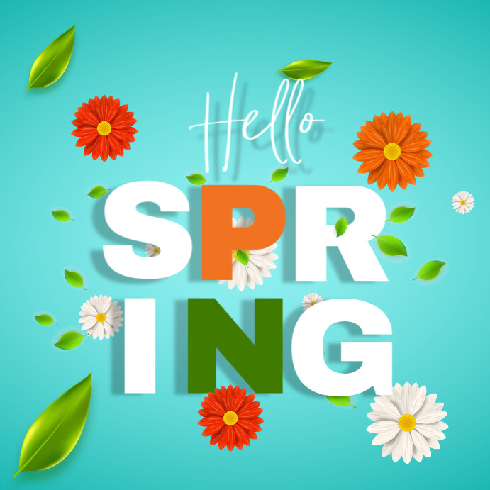 SPRING Template | PosterMyWall