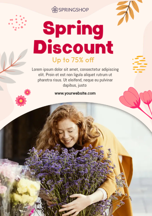 Copy of Spring Discount | PosterMyWall