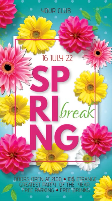 Spring Display Template | PosterMyWall