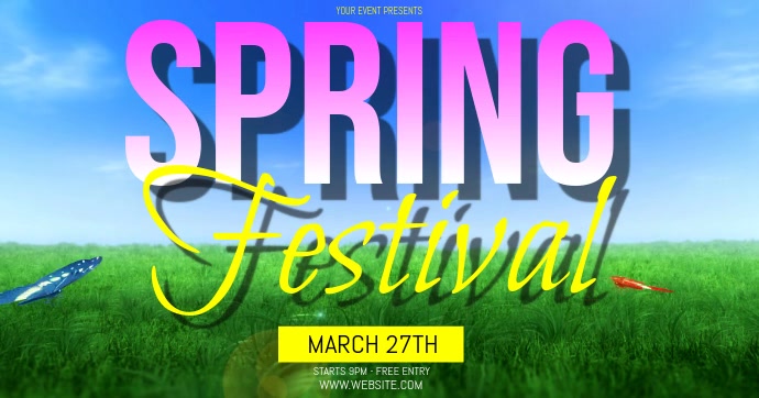 Copy of SPRING event ad social media | PosterMyWall