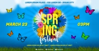 SPRING EVENT BANNER Facebook Shared Image template