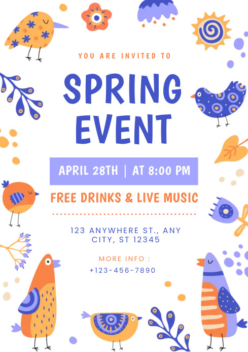 Spring Event Template | PosterMyWall