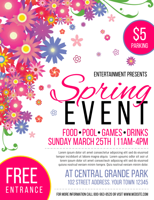 Spring Event | PosterMyWall