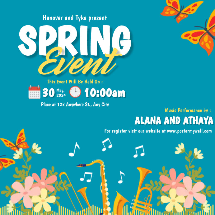 Spring Event Template | PosterMyWall