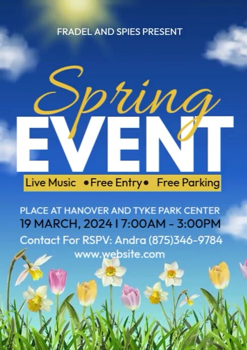 Spring Event Template | PosterMyWall