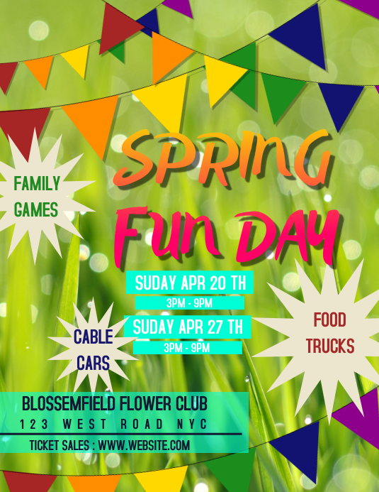 SPRING EVENT FLYER Template | PosterMyWall