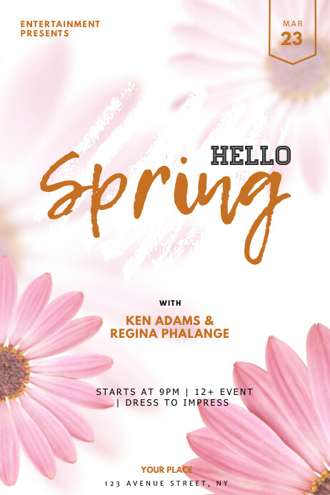 Spring Event Flyer Template | PosterMyWall
