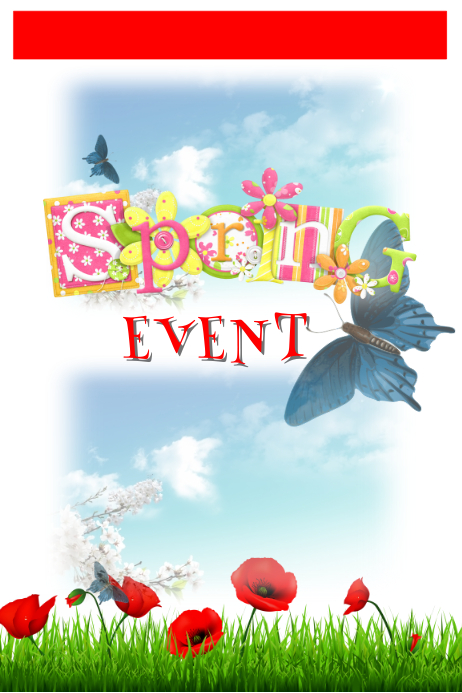 Spring event | PosterMyWall