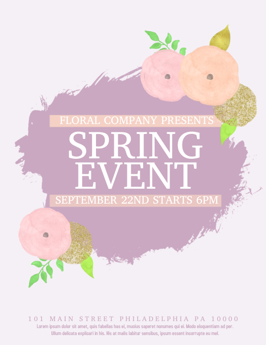 Spring Event Template | PosterMyWall