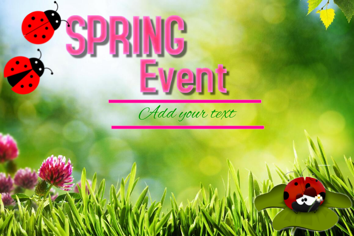 Spring Template | PosterMyWall