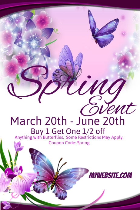 Copy of Spring Event Template | PosterMyWall