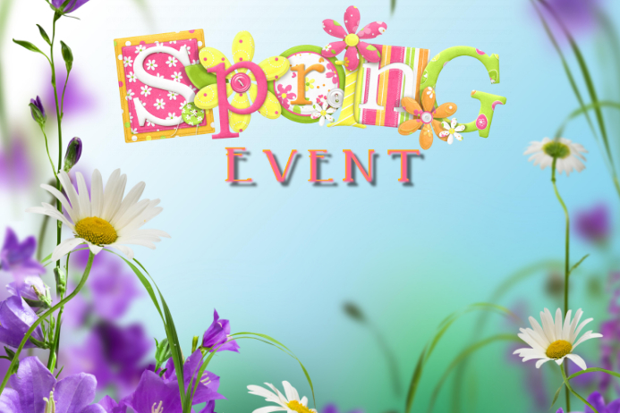 SpringEvent Template | PosterMyWall