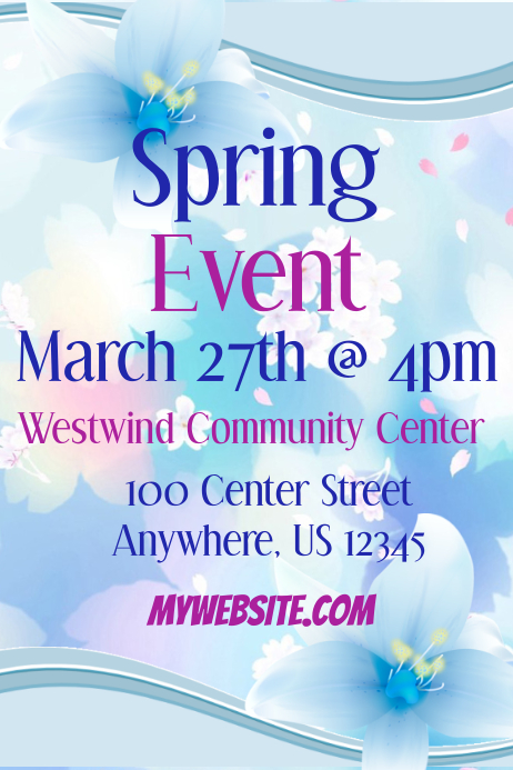 Spring Event Template | PosterMyWall