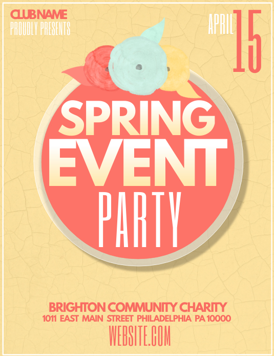 Spring Event Template | PosterMyWall